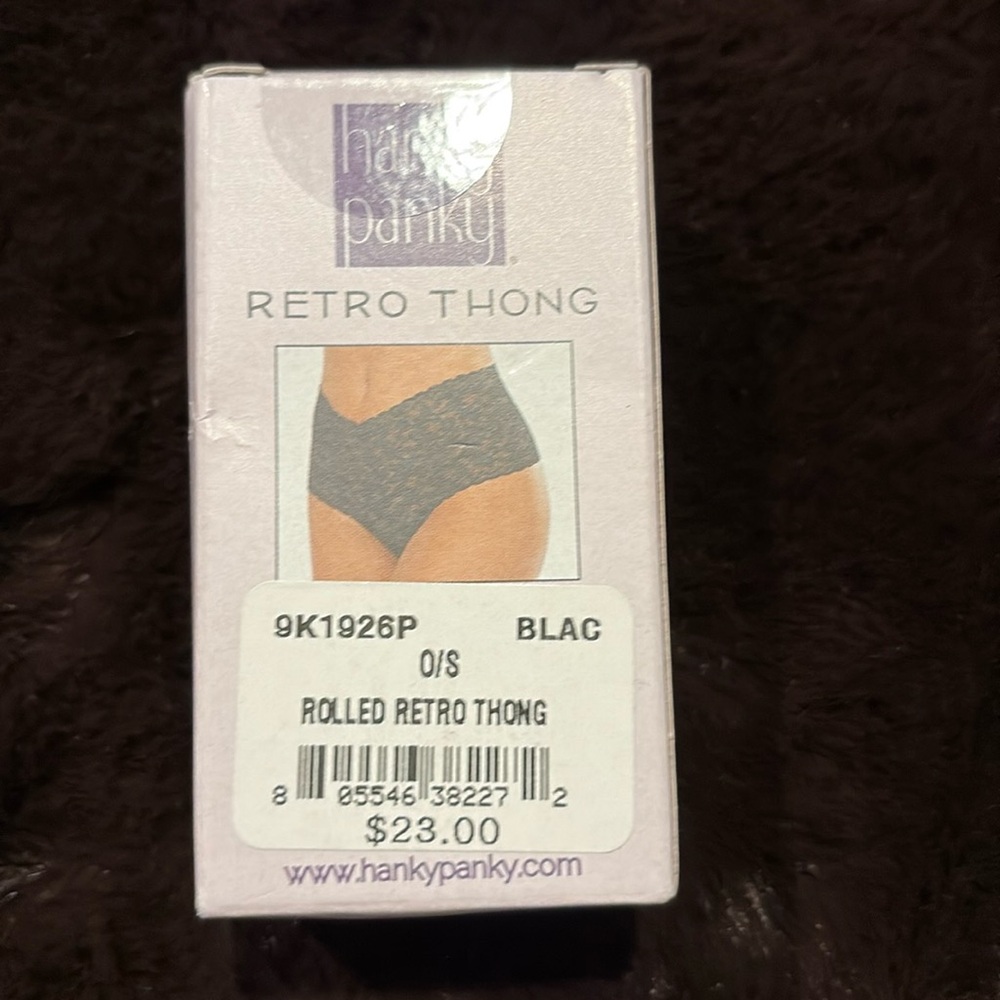 Retro thong